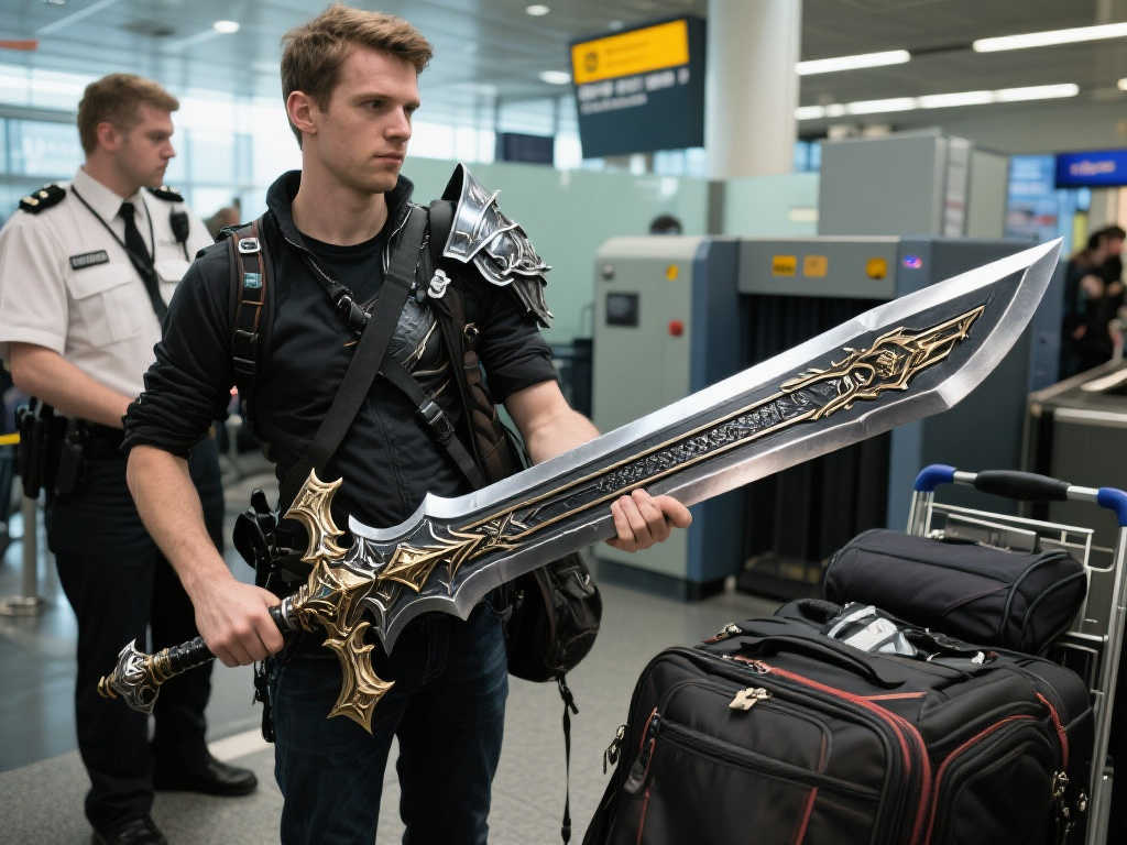 使命召唤玩家携带‘猴子炸弹’登机美国航班，惨遭没收！