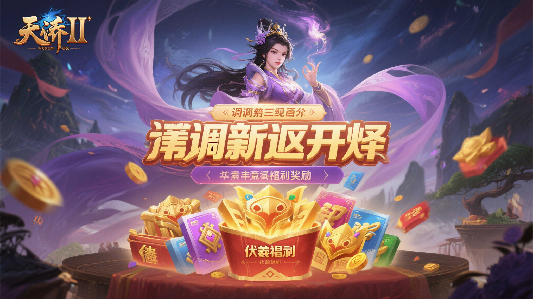 说到新区开服，最令人期待的莫过于丰厚的福